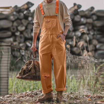 Bruce – Baggy Plus Size Casual Overalls