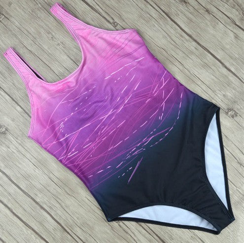 Hannah – Vintage Hög Top One Piece Badkläder med Bandage