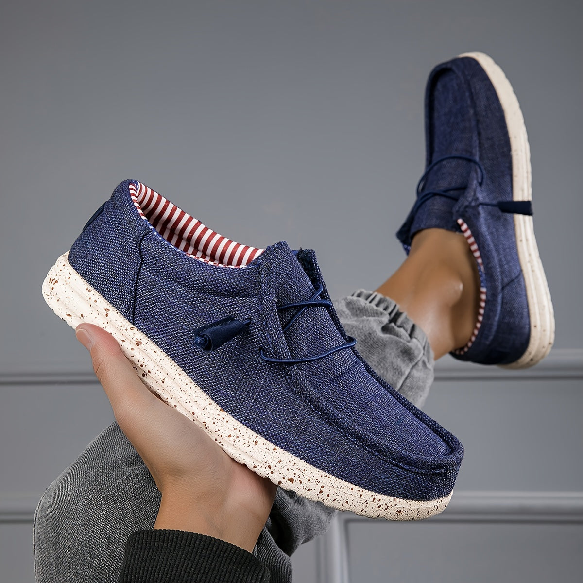 Herrloafers i avslappnad stil för vardagskomfort och trendig look