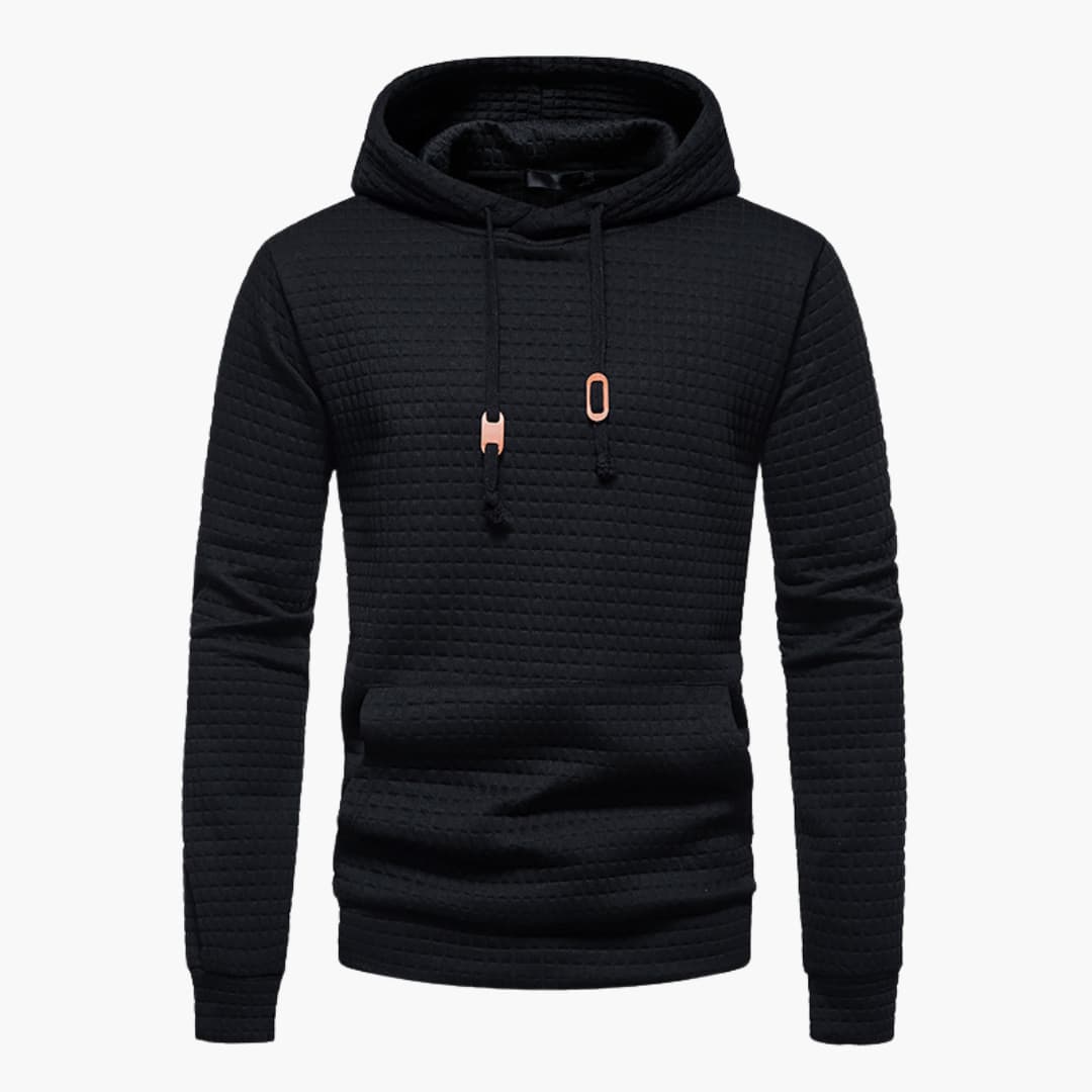 Stanley – Bekväm Hoodie med Rutmönster