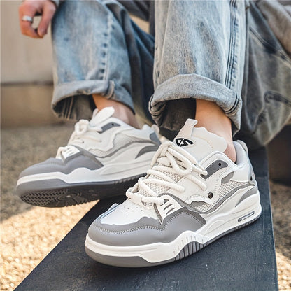 Herr Sneakers Sportig Casual Lågsko för Höst och Vardag