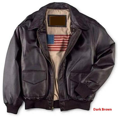 Micheal – Retro Oversized US Air Force Fuskpälsjacka