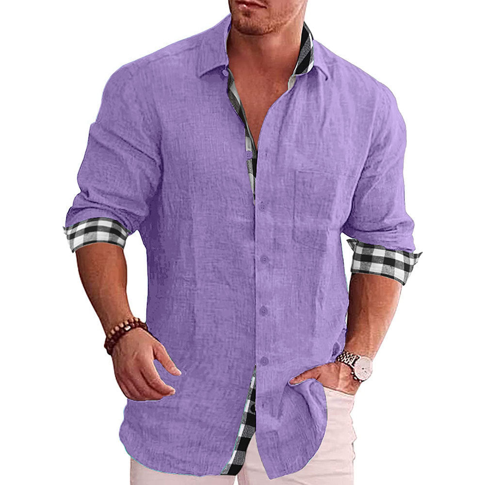 Owen – Långärmad Herrskjorta i Casual Stil