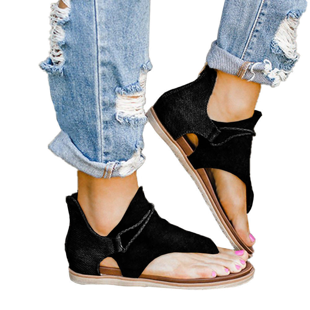 Donna – Sandaler med djurmönster