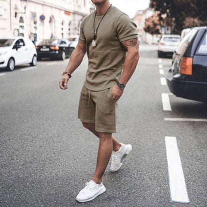 Gregory – Tvådelat Sport- och Fritidsset med Kortärmad T-shirt och Shorts