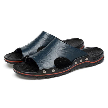 Geoffrey – Stora storlekens modeinspirerade halkfria sandaler