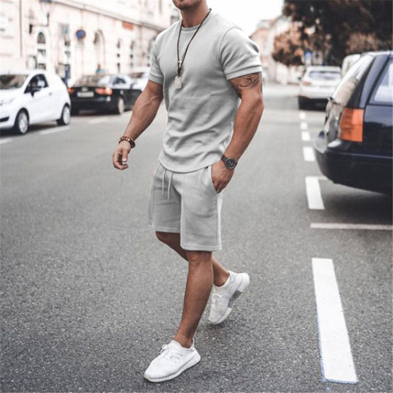 Gregory – Tvådelat Sport- och Fritidsset med Kortärmad T-shirt och Shorts