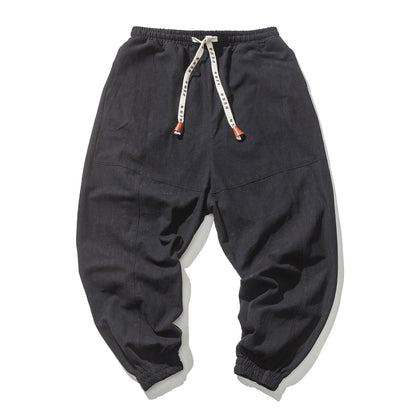 Aidan – Hip Hop Streetwear Gym Joggers med dragsko och elastiska fickor