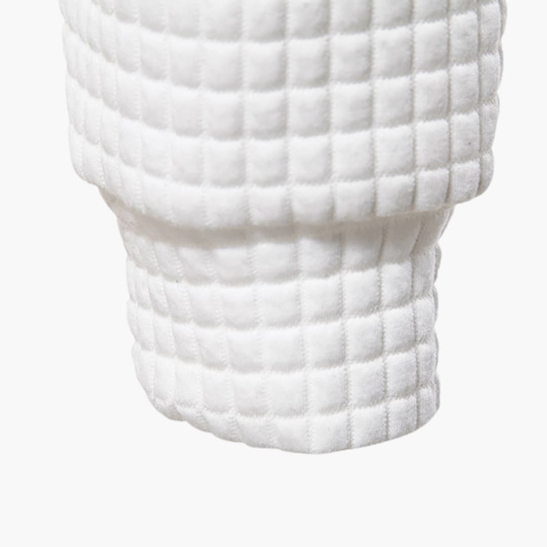 Stanley – Bekväm Hoodie med Rutmönster