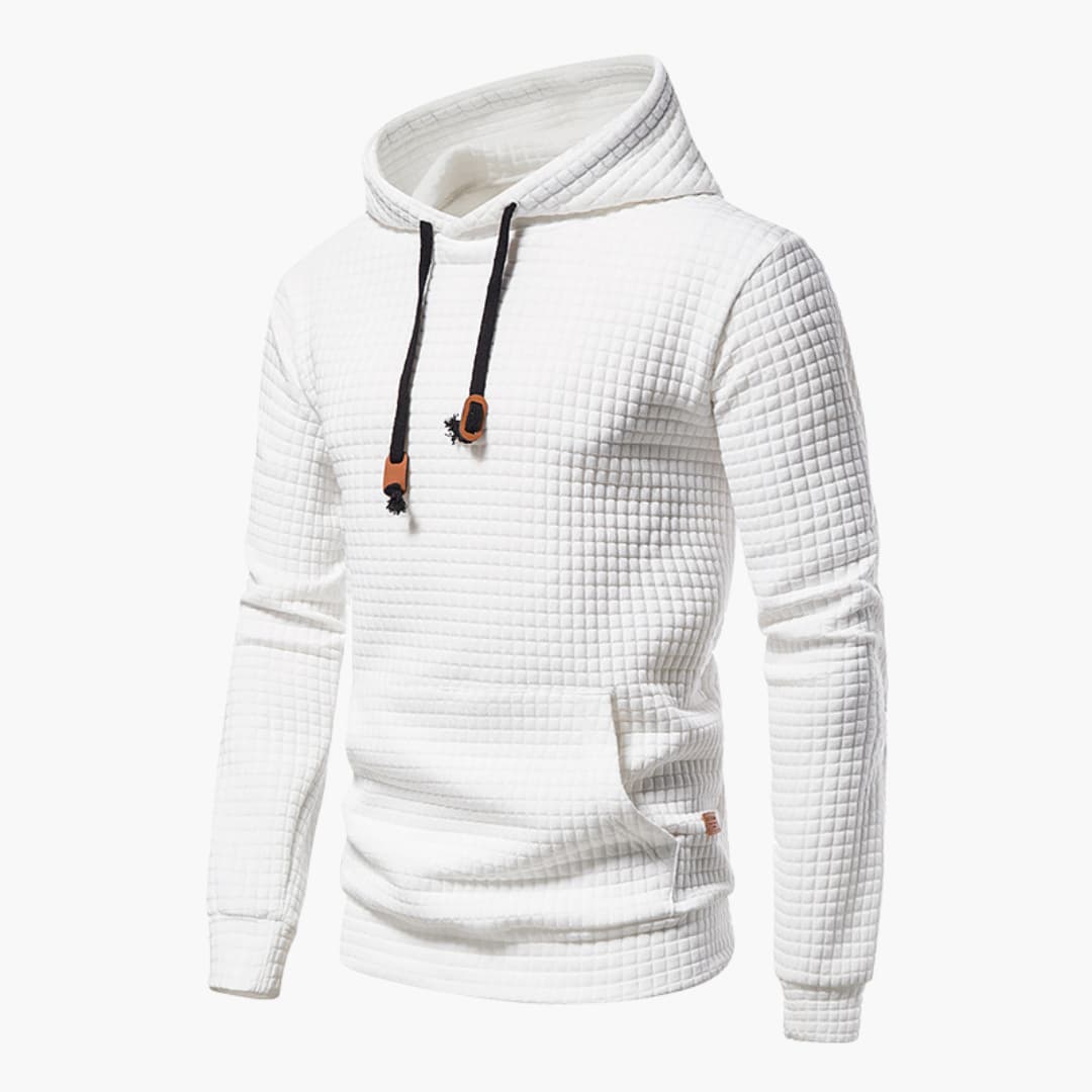 Stanley – Bekväm Hoodie med Rutmönster