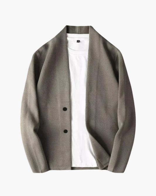Herr Casual Blazer – Avslappnat Elegant Kavaj för Smart-Casual och Vardagsbruk