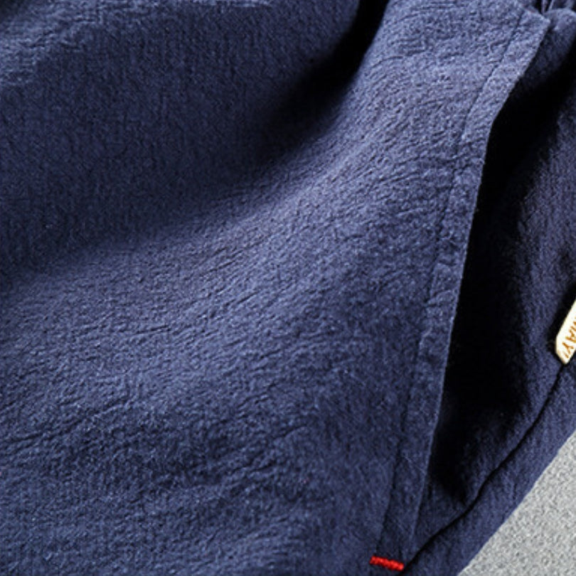 Herrbyxa – Japansk Stil, Avslappnad Passform, Perfekt för Vardag & Resor