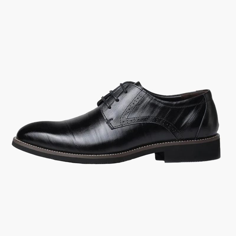 Herr Oxford Skor för Formella och Smart-Casual Tillfällen – Klassisk Stil för Kontor och Evenemang
