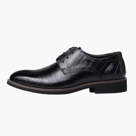 Herr Oxford Skor för Formella och Smart-Casual Tillfällen – Klassisk Stil för Kontor och Evenemang