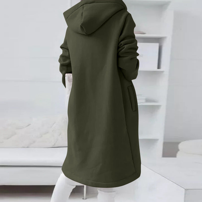 Katie – Hoodie med dragkedja för kvinnor