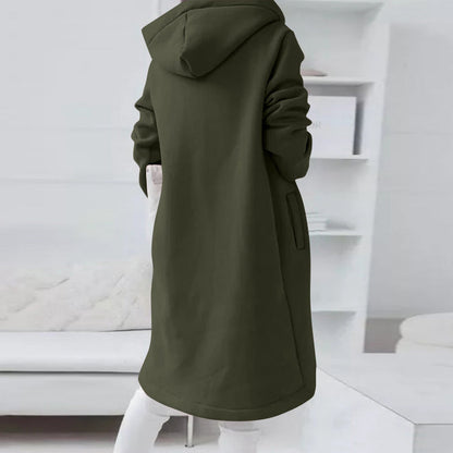 Katie – Hoodie med dragkedja för kvinnor