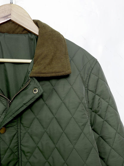 Herr quiltad jacka för höst och vinter – klassisk casual stil