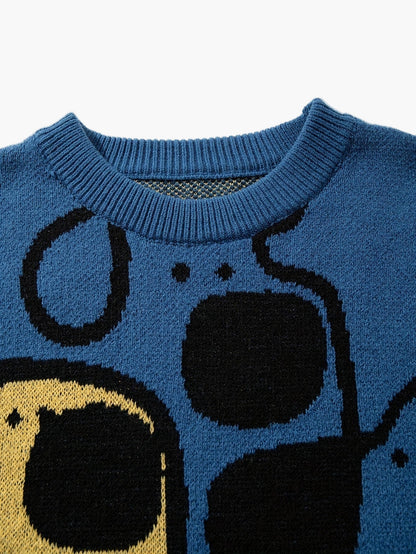 Herrtröja med djurmönster och avslappnad passform – perfekt för vardagsbruk och streetwear