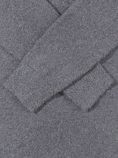 Herrstickad streettröja med bokstavsdetalj och avslappnad passform – Perfekt för höst och vinter