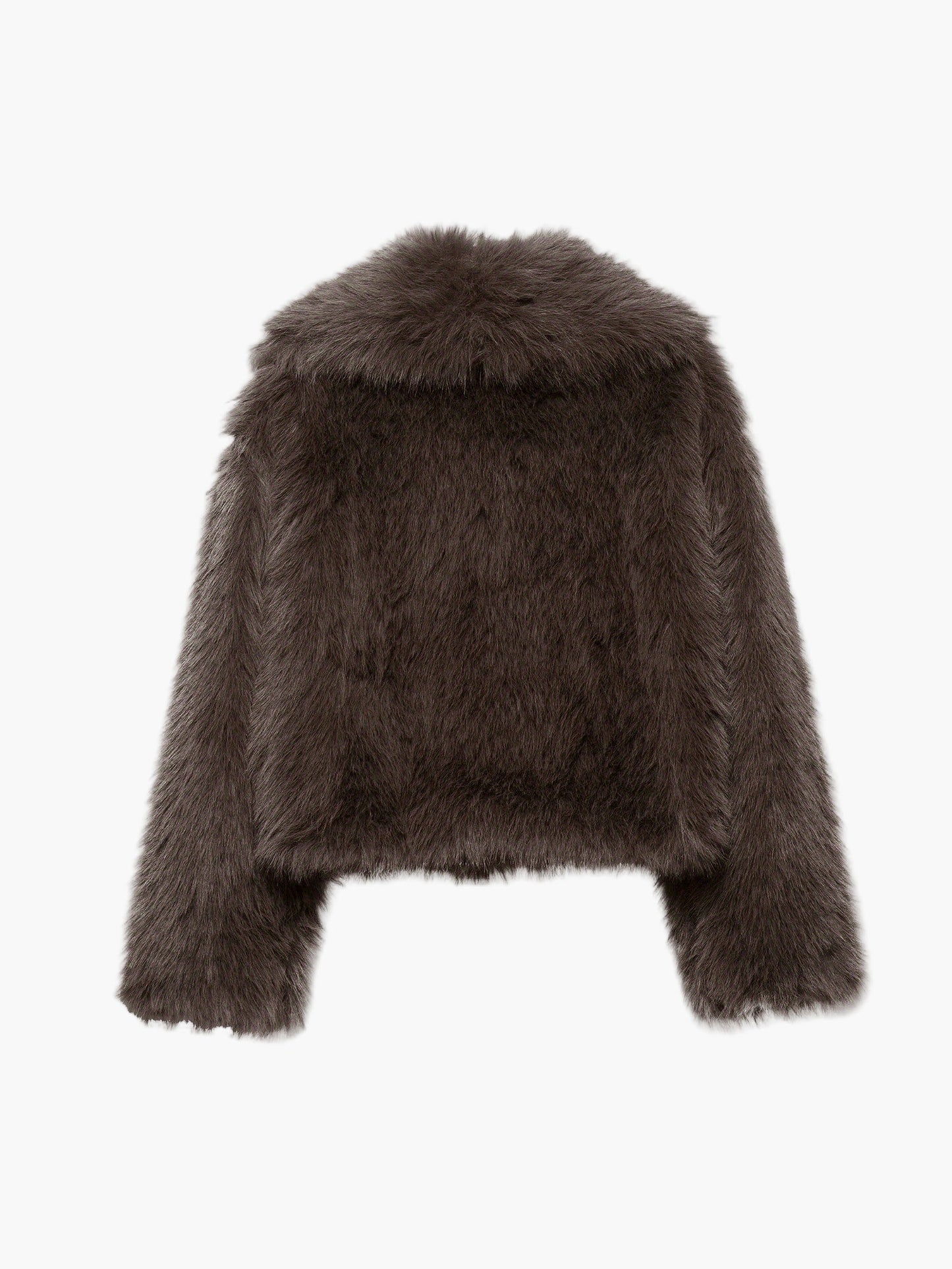 Dam Kort Fuskpälsjacka Chic Weekend Vinterjacka