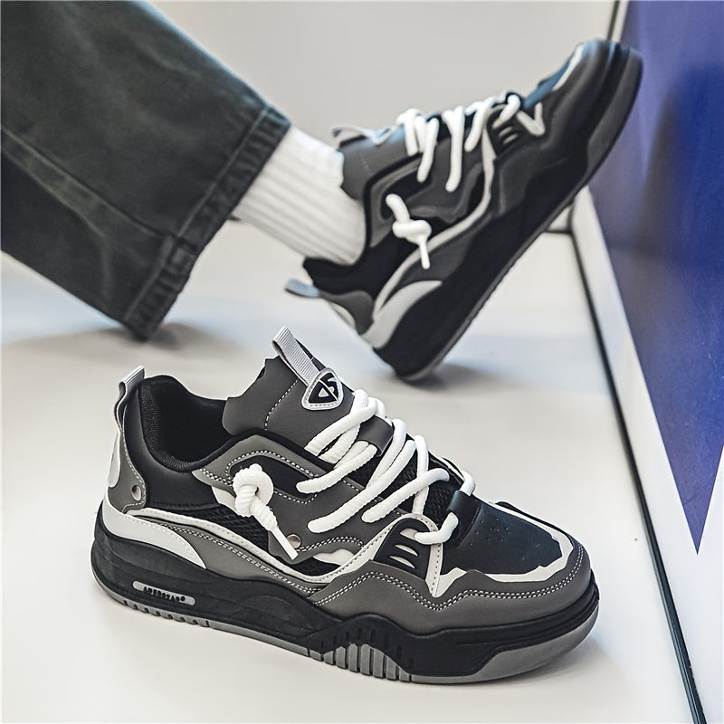 Herr Sneakers Sportig Casual Lågsko för Höst och Vardag
