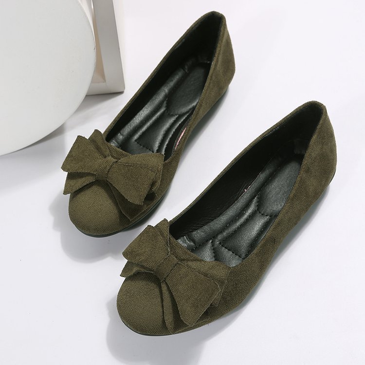 Sara – Bekväma Ballerinaskor med Slips