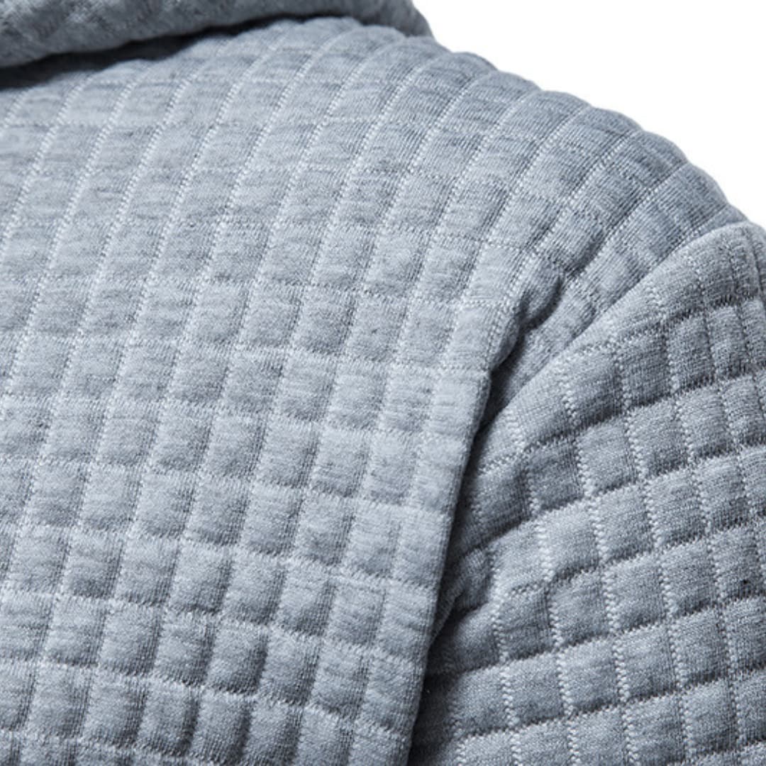 Stanley – Bekväm Hoodie med Rutmönster