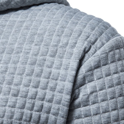 Stanley – Bekväm Hoodie med Rutmönster