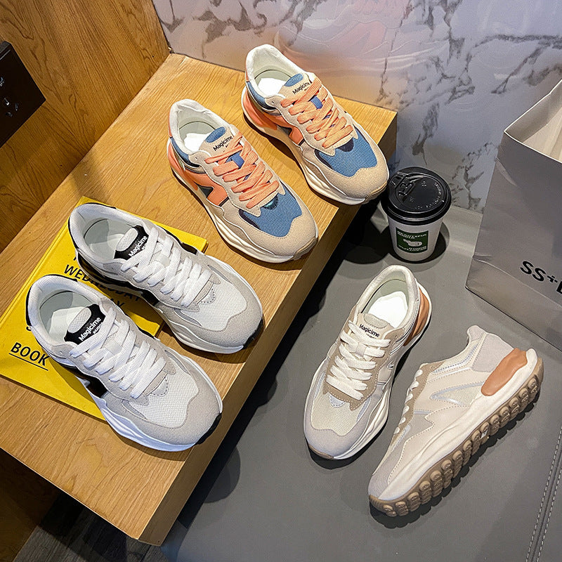 Ann – Andningsbara Vita Sneakers för Kvinnor