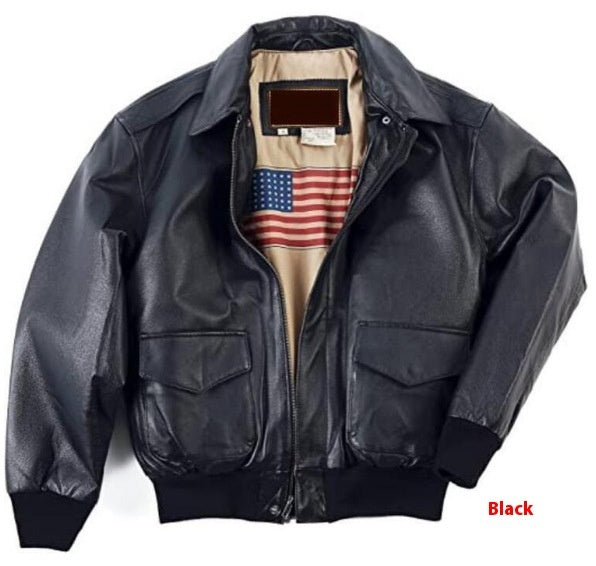 Micheal – Retro Oversized US Air Force Fuskpälsjacka