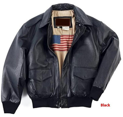 Micheal – Retro Oversized US Air Force Fuskpälsjacka