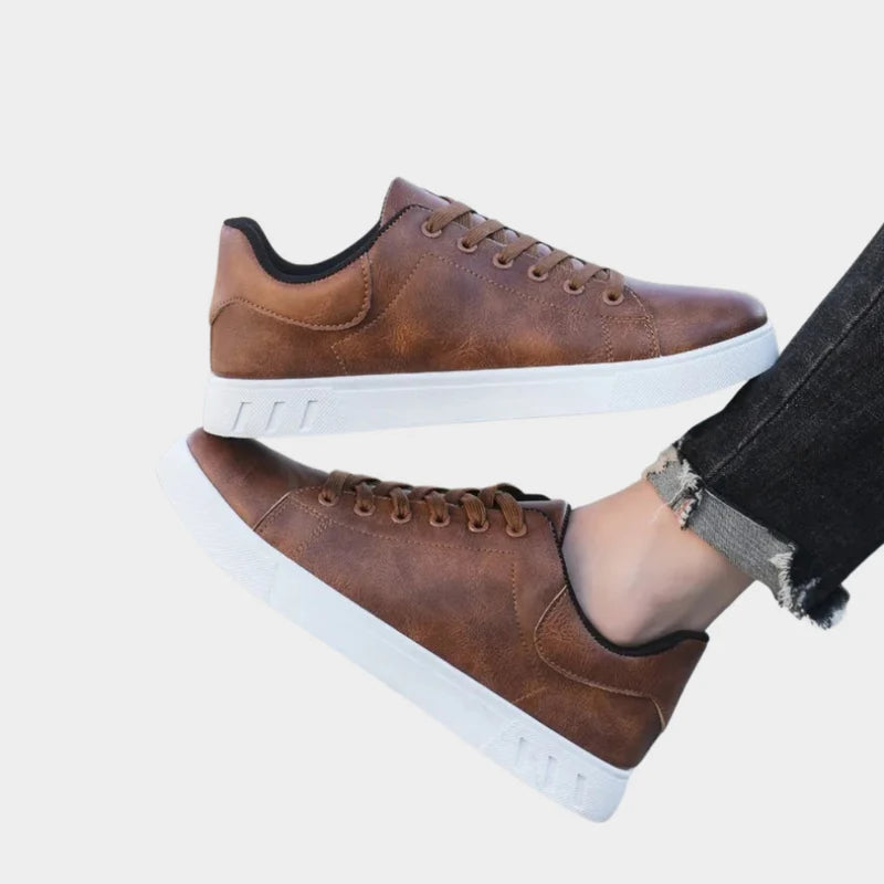 Damon – Britiska stil borstad casual skor med mjuk sula