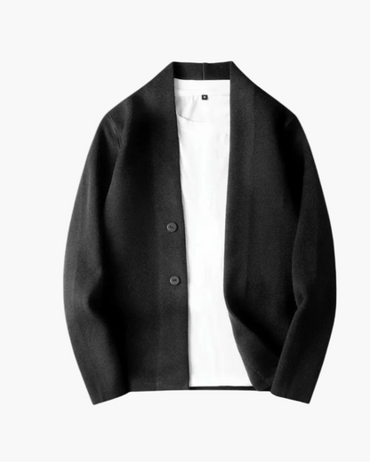 Herr Casual Blazer – Avslappnat Elegant Kavaj för Smart-Casual och Vardagsbruk