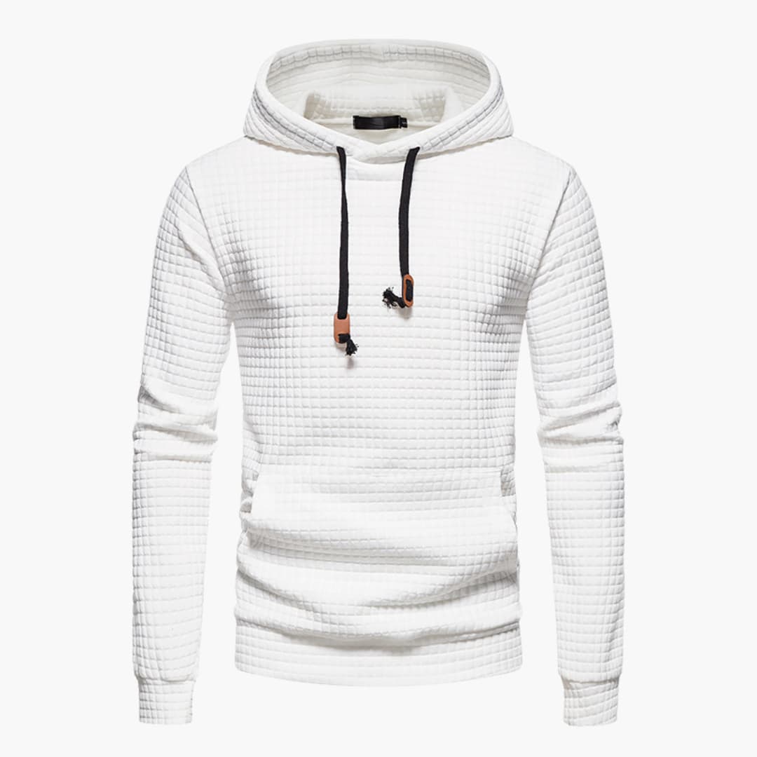 Stanley – Bekväm Hoodie med Rutmönster