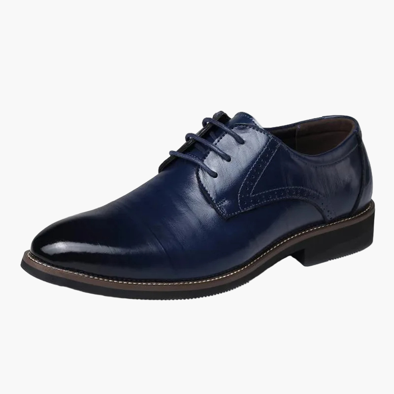 Herr Oxford Skor för Formella och Smart-Casual Tillfällen – Klassisk Stil för Kontor och Evenemang