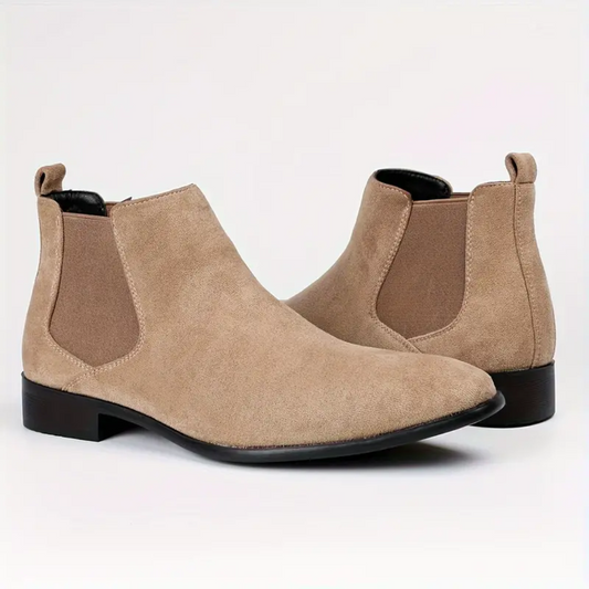 Herr Chelsea Boots – Elegant Stil – Perfekt för Vardag och Fest