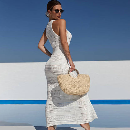 Lauren – Strandtopp med hål och ärmlös design