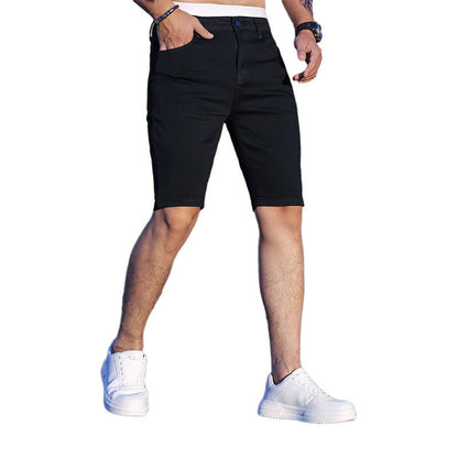 Steve – Tredelad Stretch Tight Denim Shorts