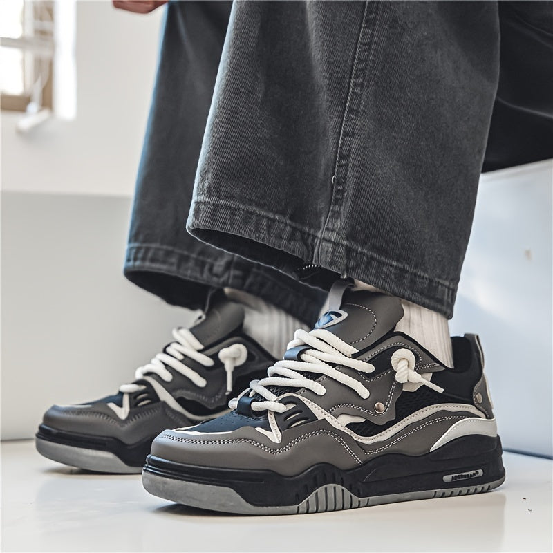 Herr Sneakers Sportig Casual Lågsko för Höst och Vardag