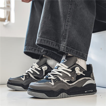 Herr Sneakers Sportig Casual Lågsko för Höst och Vardag