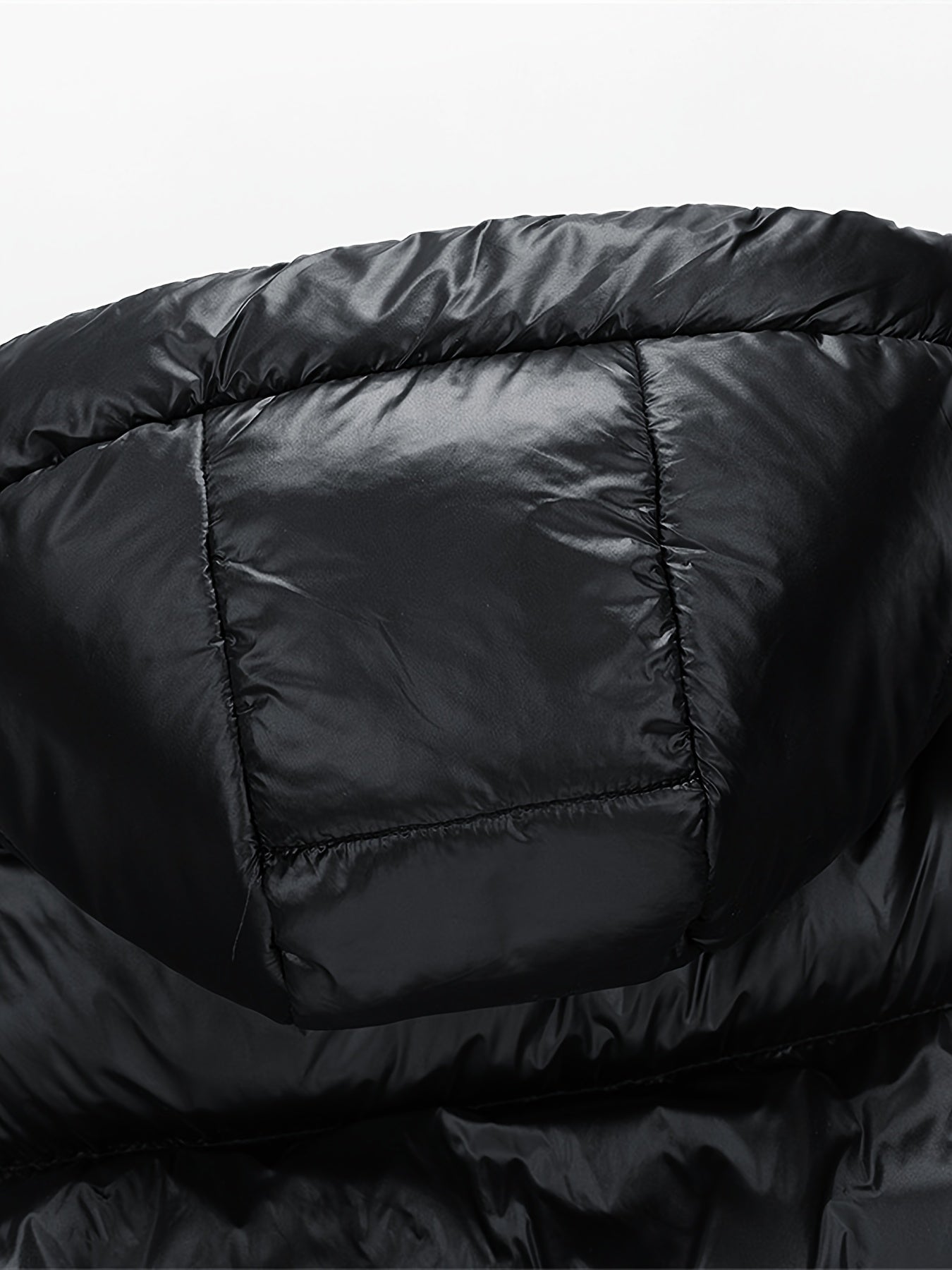 Herr Vinterjacka Puffer med Huva – Urban Stil och Värme för Kallt Väder