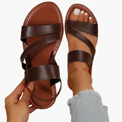 Dam Sandaler med Remmar – Trendig och Bekväm Sommarstil