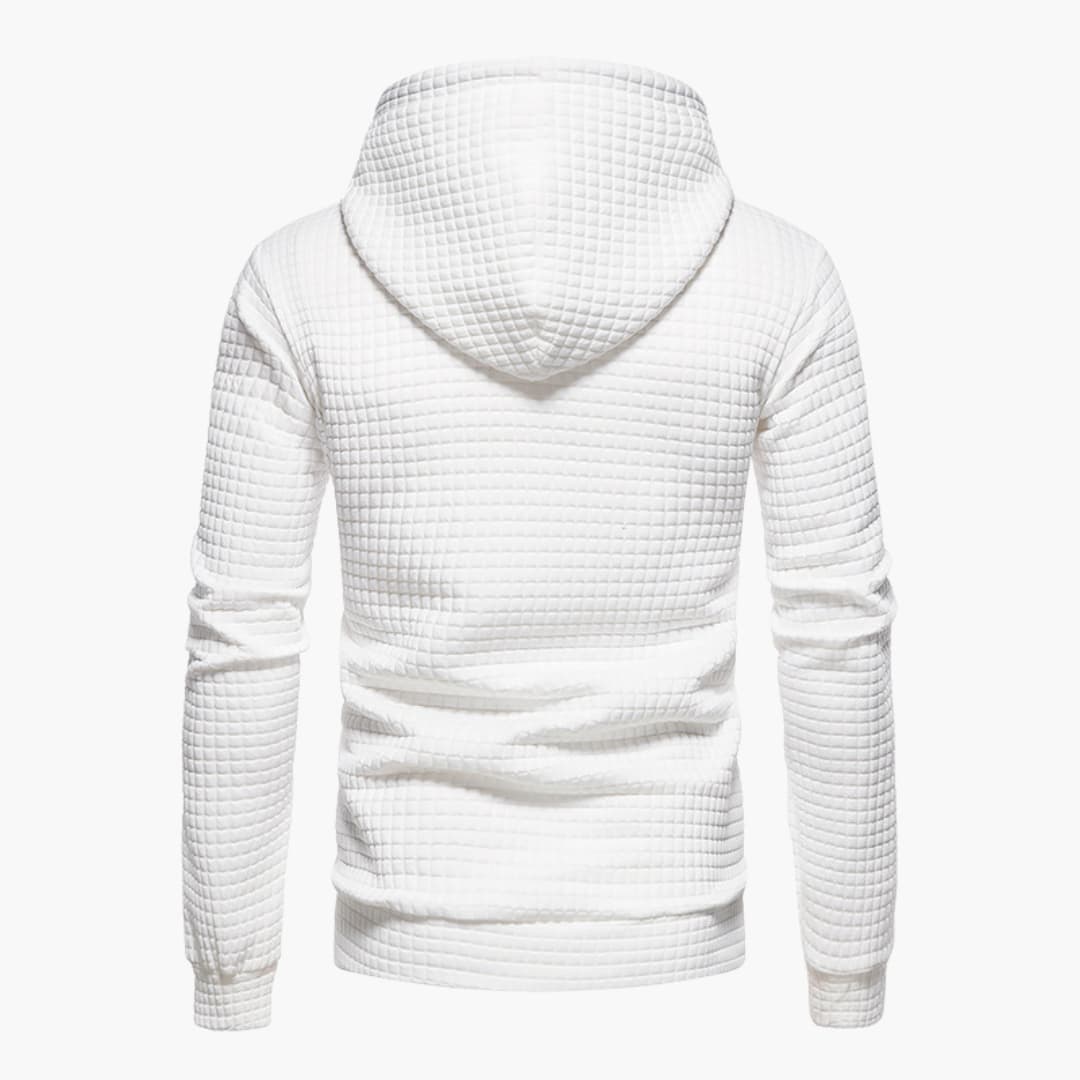 Stanley – Bekväm Hoodie med Rutmönster