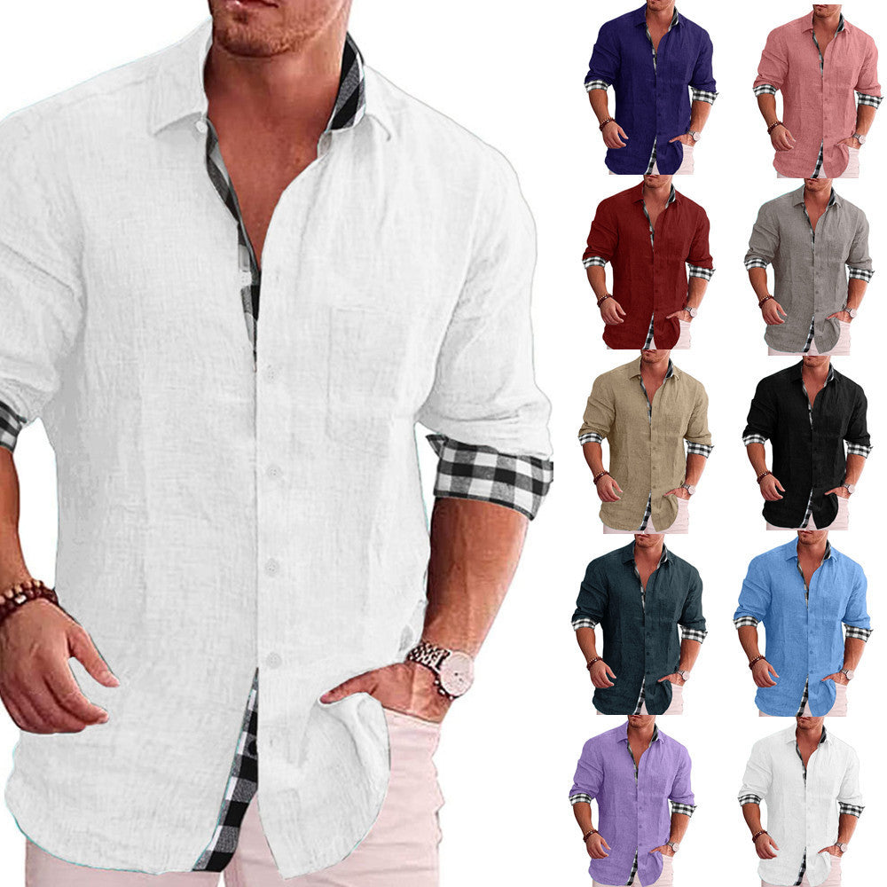 Owen – Långärmad Herrskjorta i Casual Stil