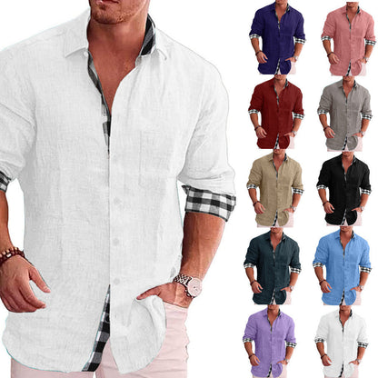 Owen – Långärmad Herrskjorta i Casual Stil