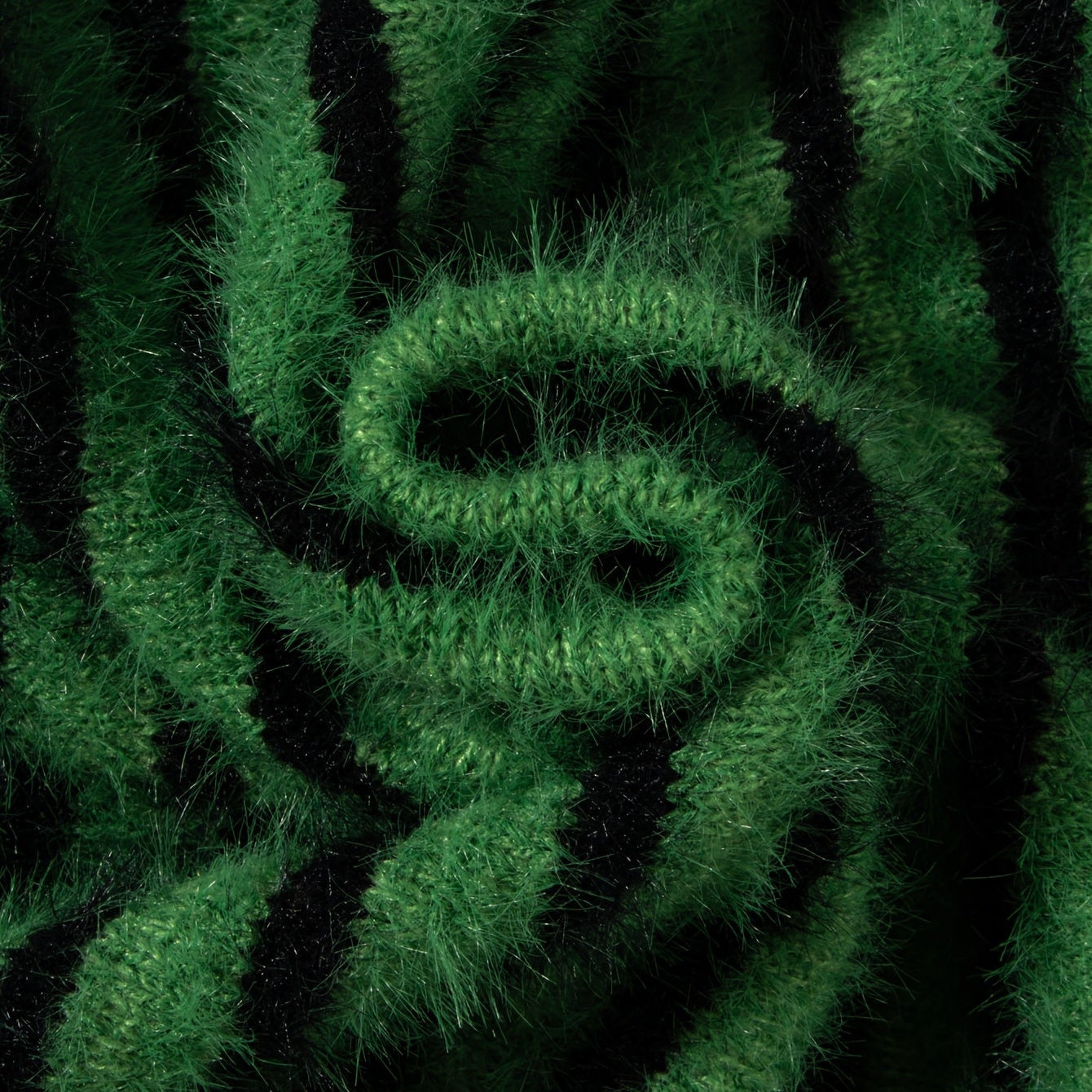 Herr Streetwear Randig Stickad Oversized Tröja – Perfekt för Höst och Vinter