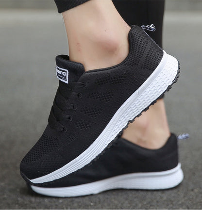 Dam Sneakers Sportiga Vardagsskor för Aktiva Kvinnor