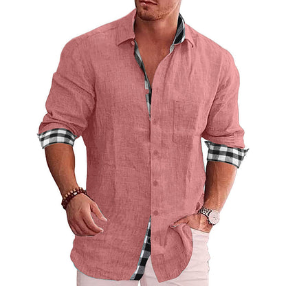 Owen – Långärmad Herrskjorta i Casual Stil