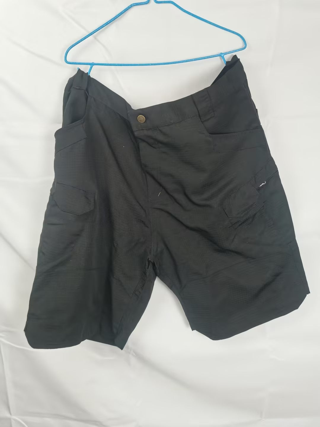 Lee – Slitstarka Shorts med Rutigt Tyg och Vattentät Funktion