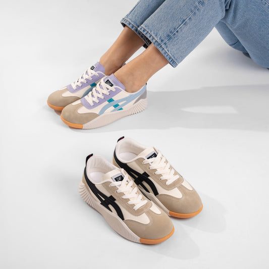 Betty – Kvinnors Minimalistiska Retro-Inspirerade Sneakers